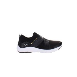 Ryka Womens Empower Black Fashion Sneaker Size 6 Wide (C,D, W)